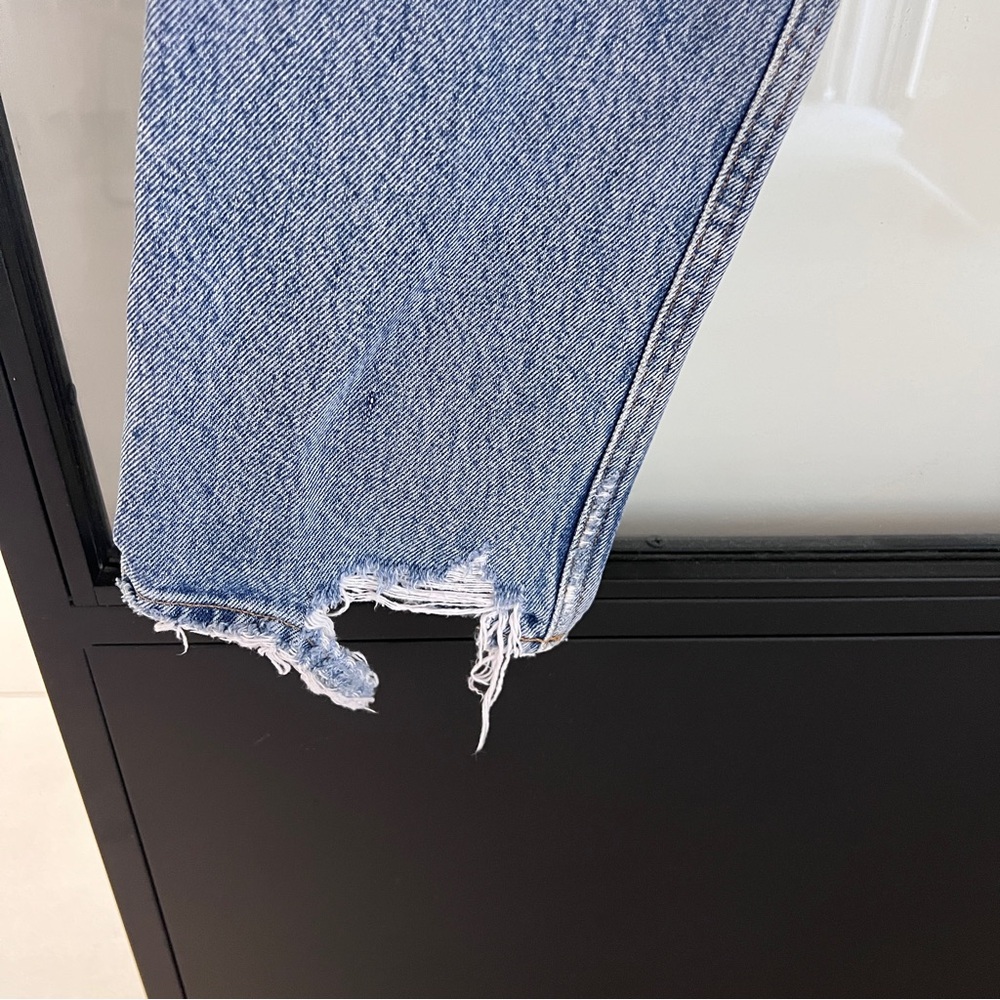 Agolde Riley Denim Jeans - Picture 5 of 7